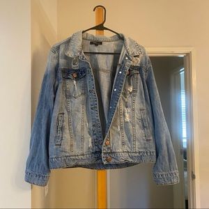 STS Blue Oversized Denim Jacket. Size small.